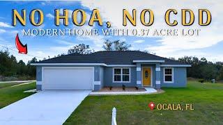 Affordable Ocala, Florida New Home | No HOA, No CDD, Under $320K | Spacious Lot & Upgraded Kitchen