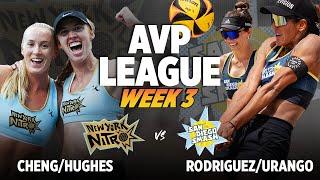 Cheng/Hughes vs. Rodriguez/Urango | New York Nitro vs. San Diego Smash AVP LEAGUE WEEK 3