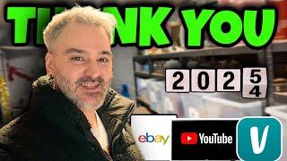 A HUGE Thank You To You All - eBay Vinted and Youtube WRAPPED