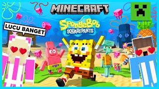 MIPAN & ZUZUZU Main Bareng Teman Baru Di Bikini Bottom! LUCU BANGET! - Minecraft Spongebob