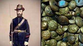 Civil War Uniform Buttons of The Union Private / Examination & Discussion of Varieties / Relics