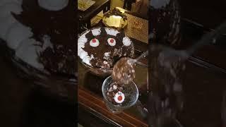 fudge brownie custard  ~ sweet & simple cooking with Ayesha