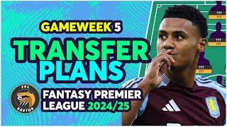 I SCORED 24 POINTS  | MY FPL GAMEWEEK 5 TRANSFER PLANS | Fantasy Premier League Tips 2024/25