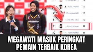 NAVER MEGAWATI MASUK 10 PEMAIN TERBAIK V-KOREA