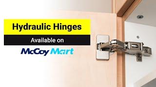 Spider Auto Concealed Hydraulic Hinges  Available on  - McCoy Mart