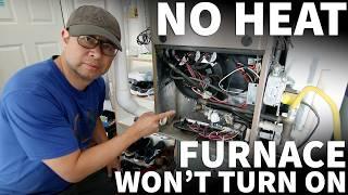 Most Common Reason Furnace Won't Turn On - Furnace Not Working - Furnace Starts Then Shuts Off