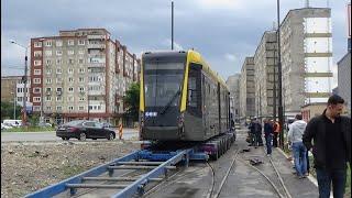 Descărcarea celui de al treilea tramvai la Reșița -12.06.2023