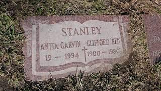 Actress Anita Garvin Grave San Fernando Mission Catholic Cemetery LA CA USA December 6, 2020