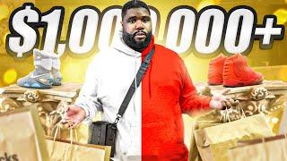 I revealed my $1,000,000 Shoe Closet ft @coolkicks