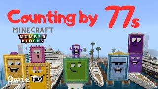 Counting by 77s Song Minecraft Numberblocks | Skip Counting by 77 Song | Math Songs For Kids