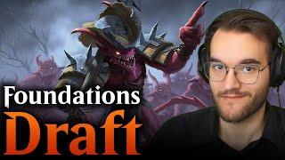 Training some Dragons | MTG Foundations Premier Draft | Magic Arena