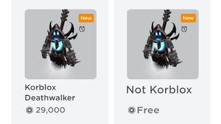 FINALLY! (Korblox Deathwalker)