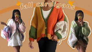  Fall Cardigan | Knitting cardigans for the first time ever (+ tutorial for beginners)