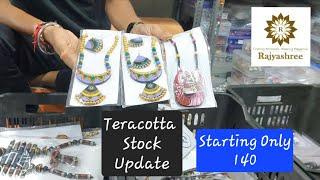 TERACOTTA STOCK UPDATE I WHOLESALE JEWELLERY I KOLKATA JEWELLERY