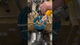Как вставить сопло из комплекта Dino Power в краскопульт X450