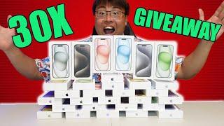 30X iPhone 15 & 15 Pro GIVEAWAY! | Watch The Whole Video! | 190K Subs Special! [OPEN] [WORLDWIDE]