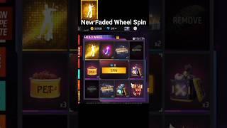 New Faded Wheel Spin  || Free Fire  Dragon Swipe Emote Faded Wheel Spin #freefire #shorts