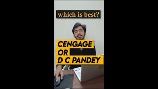 Cengage or DC Pandey? #jeeadvanced #jeephysics #bestbooks #cengagephysics #dcpandey