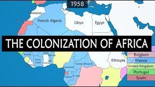 Colonization of Africa - Summary on a Map