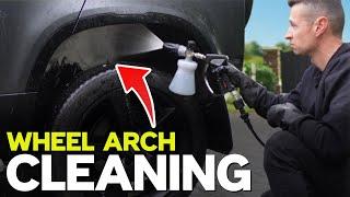 How to Deep Clean wheel arches without removing the Wheels