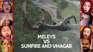 (Reactions) House Of The Dragon Season 2 Episode 4 - Meleys vs Sunfire and Vhagar