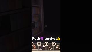 How to survive rush #roblox #robloxdoors #doors #robloxshorts #robloxedit