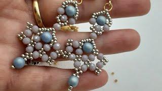 Diy video tutorial ,,TRE PERLE,, #earrings #orecchini #pendant  #facileveloce