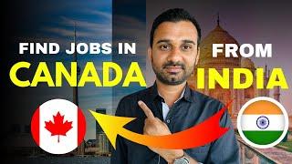 Apply JOBS In CANADA From INDIA  ||  To  || INDIA से CANADA में नौकरी कैसे ढूंढे ||