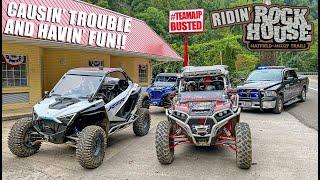 Riding the Rock House Trail System at Hatfield & McCoy WV - RZR/KRX/X3/Maverick/UTV/SXS - EP:11