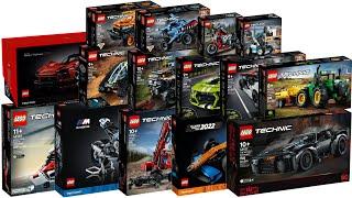 All LEGO Technic Sets 2022 Compilation/Collection Speed Build