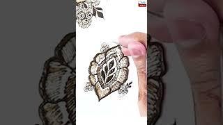 Learn Floral Bunch Mehndi Design | Floral Henna Design | Letstute Mehndi