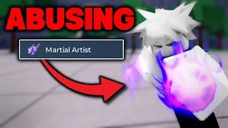 I Abused Martial Artist MOVESET In The Strongest Battlegrounds