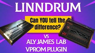 Linndrum vs Aly James Lab VProm Comparison.