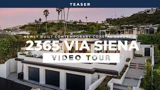 COMING SOON: BRAND NEW Gated Estate with Panoramic Ocean Views! | 2365 Via Siena La Jolla, CA