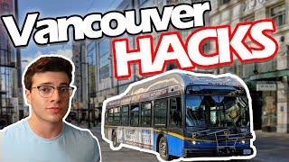 VANCOUVER Life HACKS Everyone Should Know