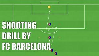 Shooting Drill by FC Barcelona | Football/Soccer