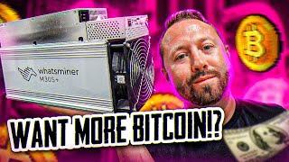 Testing this BRAND NEW BITCOIN ASIC Miner then Giving it Away! WhatsMiner M30+