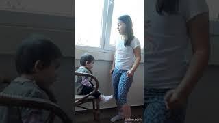 Andrara Timisoara   teaching her sister a song