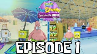 The Spongy Construction Show: S1 E1: “Goo lagoon Adventures/Shopping Disaster!”