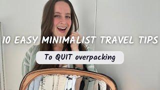 Learn to pack like a PRO with these 10 EASY travel packing tips