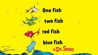 One fish Two fish Red fish Blue fish by Dr. Seuss Audiobook Read Along @ Book in Bed