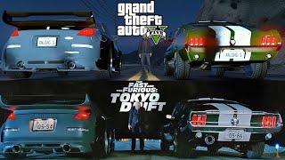 Recreating Fast Furious Tokyo Drift Scene in GTA 5