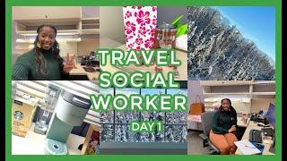 FINALLY!!! MY FIRST DAY AS A TRAVEL SOCIAL WORKER ALASKA!! |GRWM + OFFICE TOUR