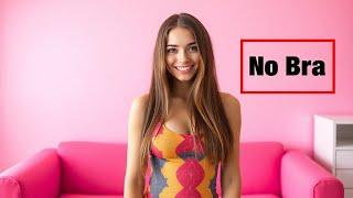 4KKate Leksa Try On Haul How to be attractive Body art Bodysuit Transparent No Bra See Through