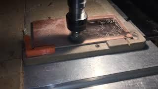 PCB polishing using cnc machine