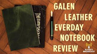 Galen Leather Everyday Notebook Review | Tomoe River Notebook