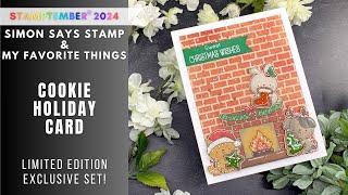 STAMPTEMBER My Favorite Things | Cookie Holiday Card