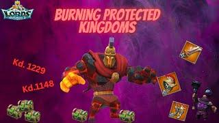 Burning Protected Kingdoms - Lords Mobile