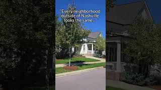 Every Nashville Suburb Looks the Same  #nashvillerealestate #livingnearnashville #realtor