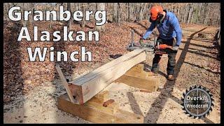 Chainsaw Milling Using the Granberg Alaskan Winch